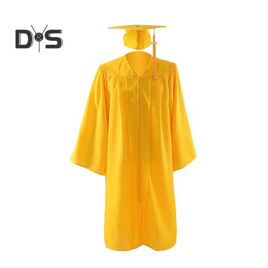 Выпускной мантии, шапочка с кисточками, комплект для выпускного 2025 года, костюм для переодевания, академическое платье унисекс для старшей школы и университета