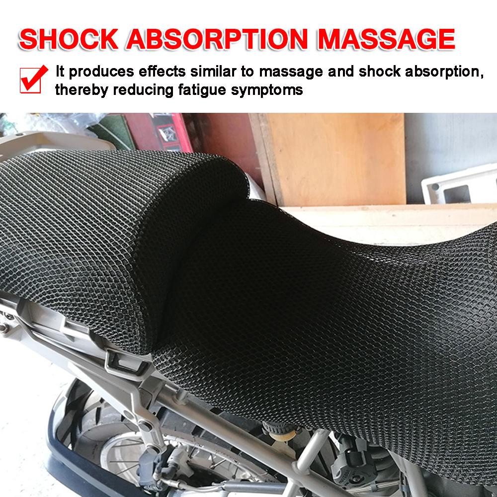 Motorcycle Cushion Seat Cover 3D Nylon Fabric Saddle Seat Cover For BMW R1250GS ADV R1200GS ADVENTURE R1300GS 2018-2022 2023