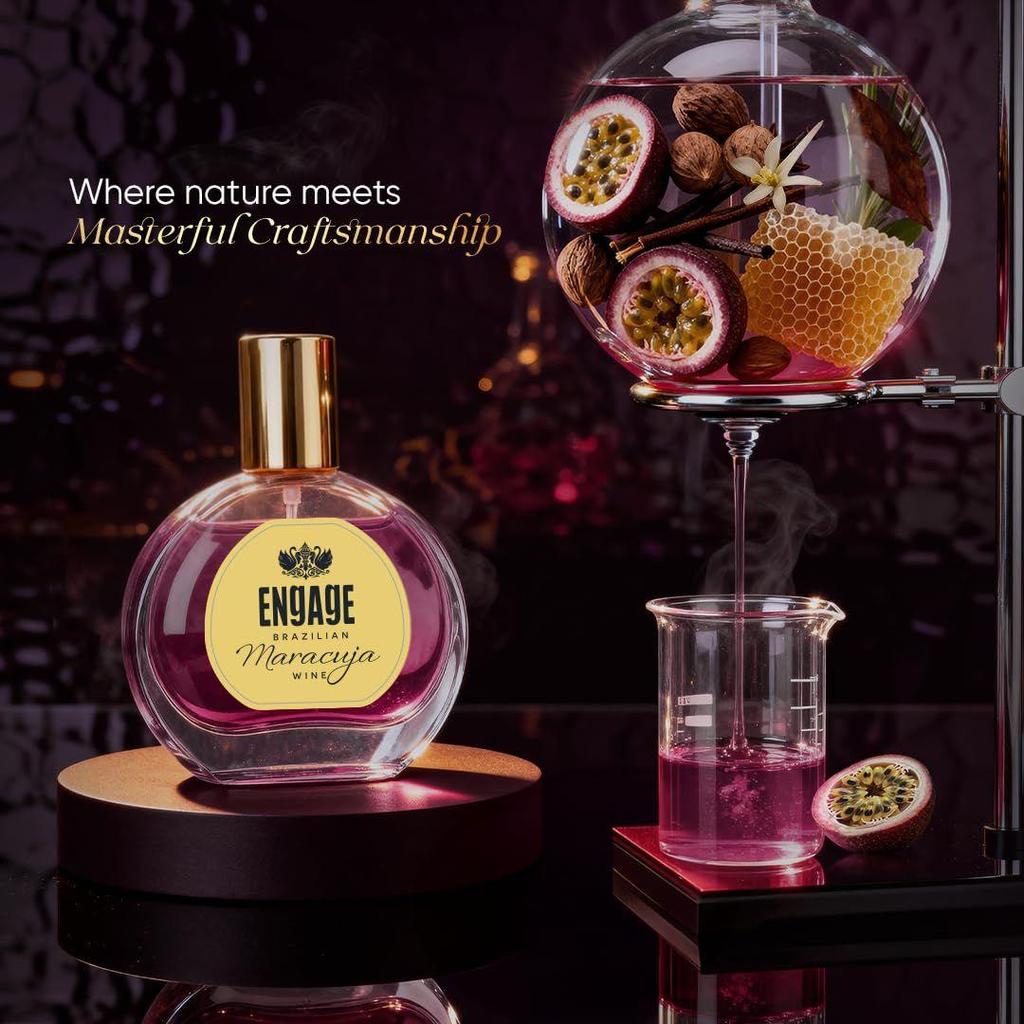 Engage Brazilian Maracuja Wine Eau De Parfum for Women 50ml|