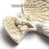 Redemption Angel Wings Pure White Ornament Hanging Decoration Door Frame Decoration Resin Decoration European Style