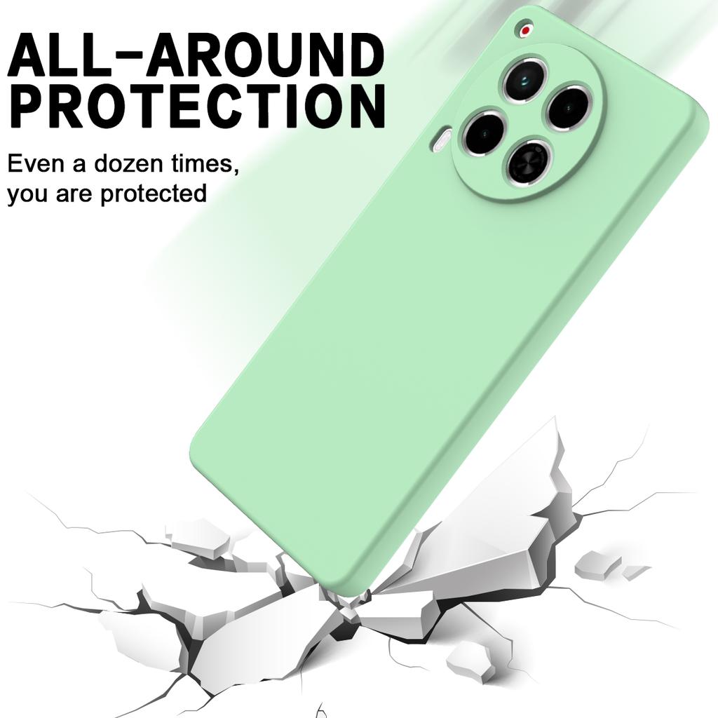 For TECNO Camon 30 5G Case Liquid Silicone Anti-Scratch Lining Soft Phone Cover