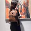Fashionable, Simple and Large-capacity Top-grain Leather Backpack for Women, A High-end Commuting Backpack for Women