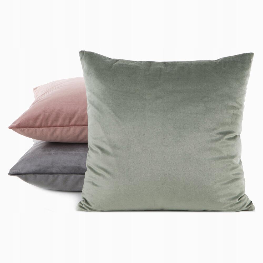 Velvet Decorative Pillowcase 45X45 Gaja Light Beige 1 Pc