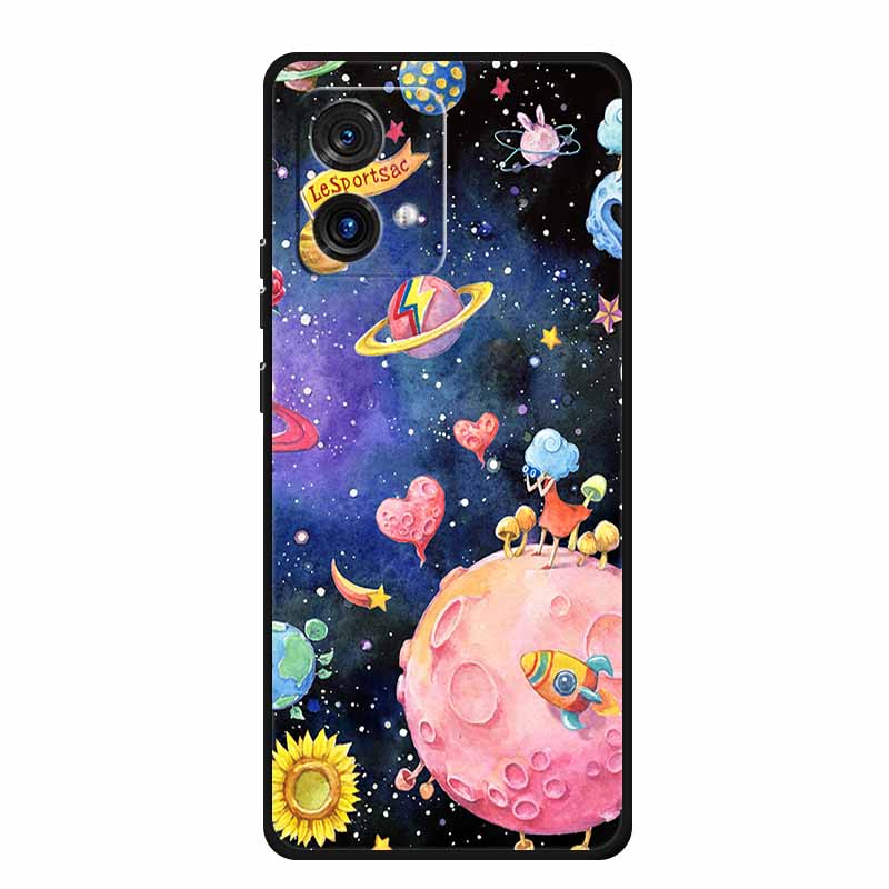 Для Motorola Moto G84 G54 5G Чехол Модный Мягкий Силиконовый Чехол из ТПУ Чехлы для Телефона для Moto G54 MotoG84 2023 Оригинальный Новый Тигр Capa