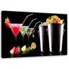 Canvas Print Tropical Drinks Cocktail