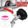 Новый адаптер бака IBC S60X6, 1 шт., для садового крана с фитингом для шланга 1/2 дюйма, топливной воды