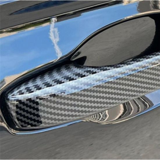 For Honda Accord 2023 2024 2025 Carbon Fiber Exterior Door Handle Cover Trim