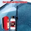 Car Glass Cleaner Automotive Glass Sponge Cleaning Brush Windshield Oil Film Cleaner Glass Polishing Agent 120ml Car Maintenance
