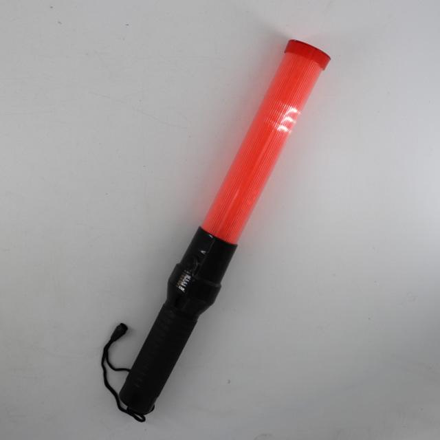 LED Flashing Traffic Warning Baton with Green Battery