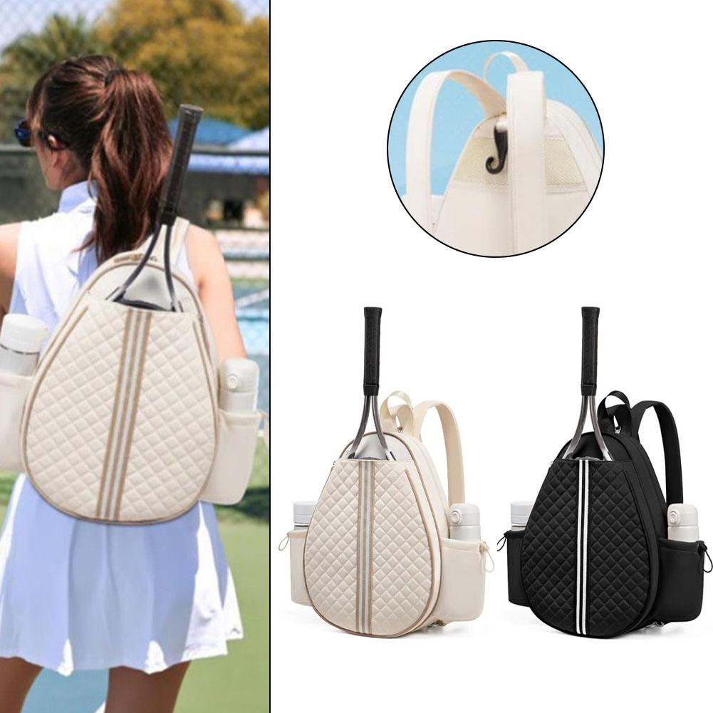 Lightweight Pickleball Bag Crossbody Design Fits Paddles Balls Gear 32x12x42cm