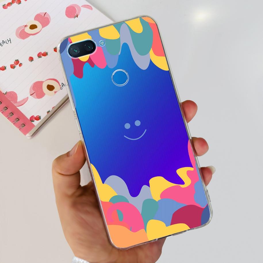 Чехол для Xiaomi Mi 8 Lite Модный Мягкий Силиконовый Чехол для Телефона для Xiaomi Mi 8 SE / Mi 8 Pro Mi8 Lite Прозрачный ТПУ Чехол Астронавт Capa