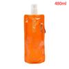 480Ml Portable Ultralight Foldable Water Bag Soft Flask Bottle Water Bag