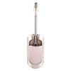 Stainless Steel Handle Toilet Brush with Holder Home Hotel Bathroom Cleaning Tool Set