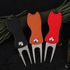 Golf Divot Tool Anti-oxidation Multi-functional Repair Tool Less Damage to Greens Golf Divot