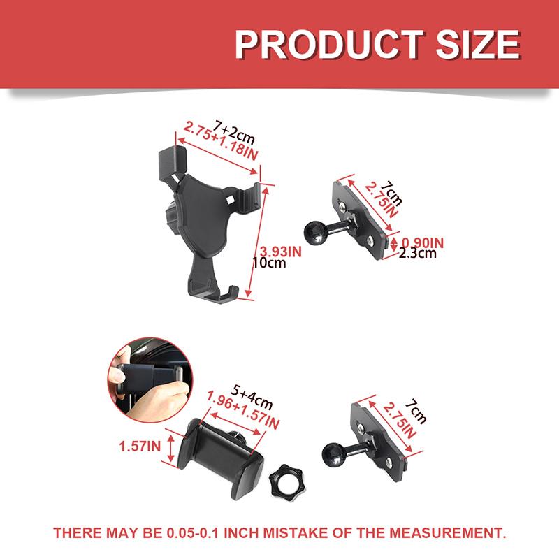 Автомобильный кондиционер, вентиляционное отверстие, кронштейн для мобильного телефона, подставка для GPS-телефона, подходит для Ford F150 2021 года, аксессуары для салона автомобиля