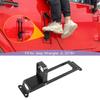Side Door Hinge Foot Step Folding Hinge Steps Fit For Jeep Wrangler JK JL JT Metal Pedal Exterior Accessories