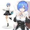 Zero To From Another World Rem Figurine Jk Skirt Anime Model Toys Statuary Gift