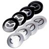 4Pcs Car Styling Tire Center Hub Cap Badge Sticker Accessories For Mazda 2 3 4 5 MS CX5 CX30 CX60 CX9 MX3 MX5 Axela Demio Atenza