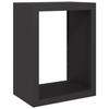 VidaXL Portant de bois de chauffage noir 60x40x80 cm acier, magasin de bûches, porte-bûches de cheminée, support de bûches, 850996