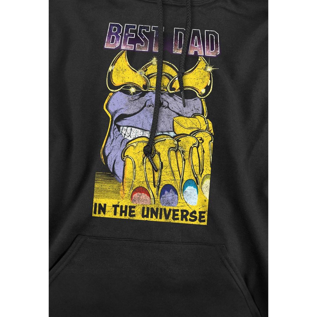 Avengers Мужская толстовка с капюшоном Best Dad Thanos