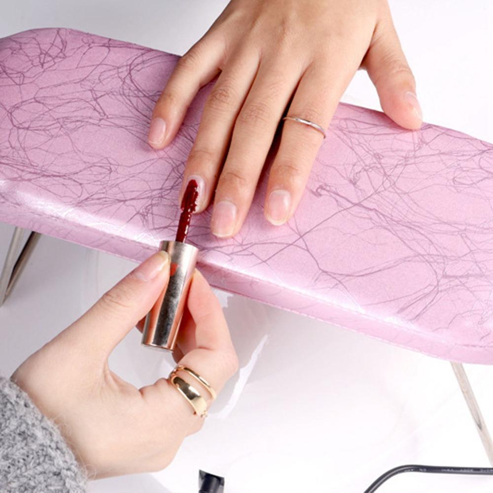 Non-Slip Cushion Manicure Pillow Foldable Holder Nail Art Accessories For Nail Salon