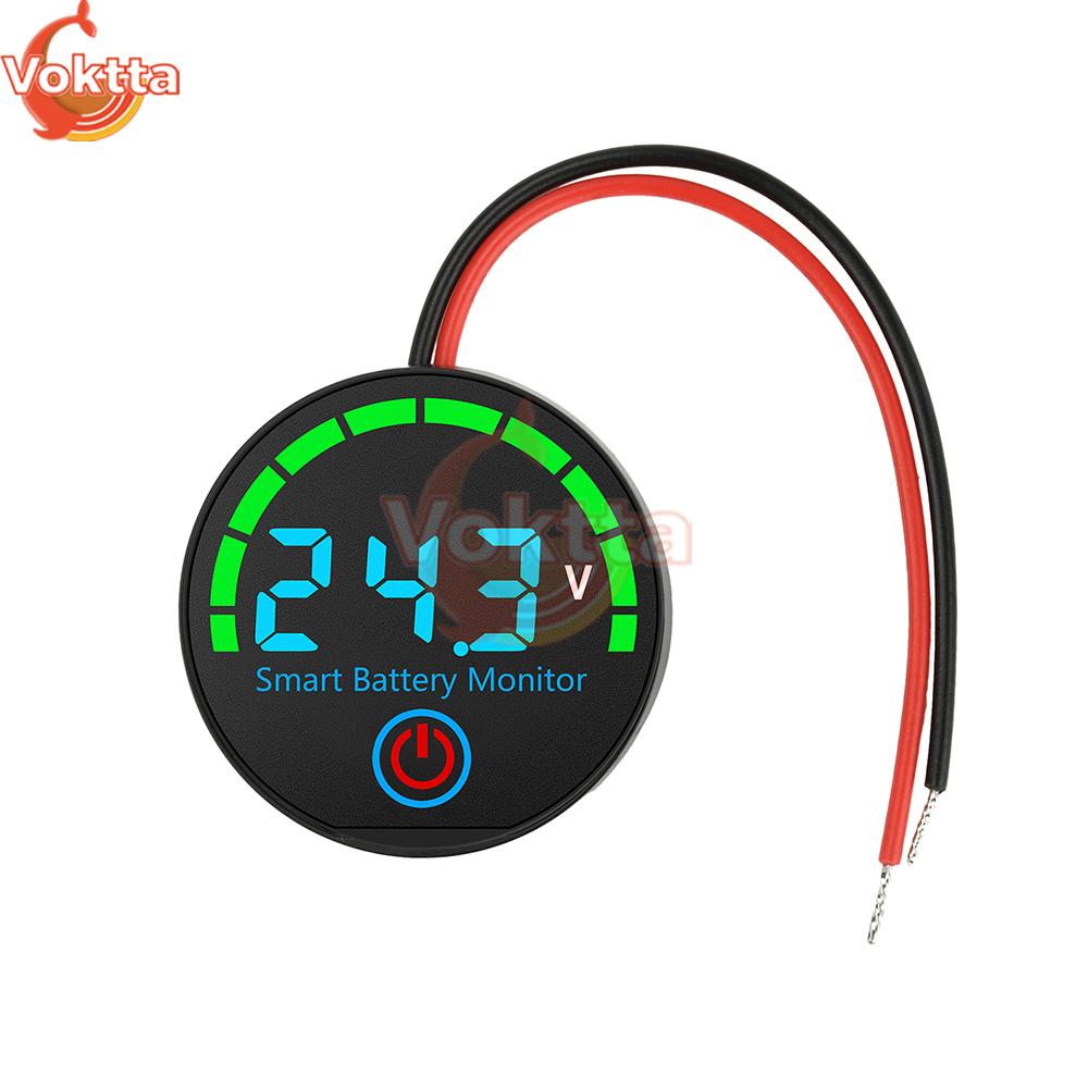 DC7-55V 3-14S LED Battery Level Indicator Digital Voltmeter 12V/24V/36V/48V Voltage Charge Tester Lithium Battery Capacity Board