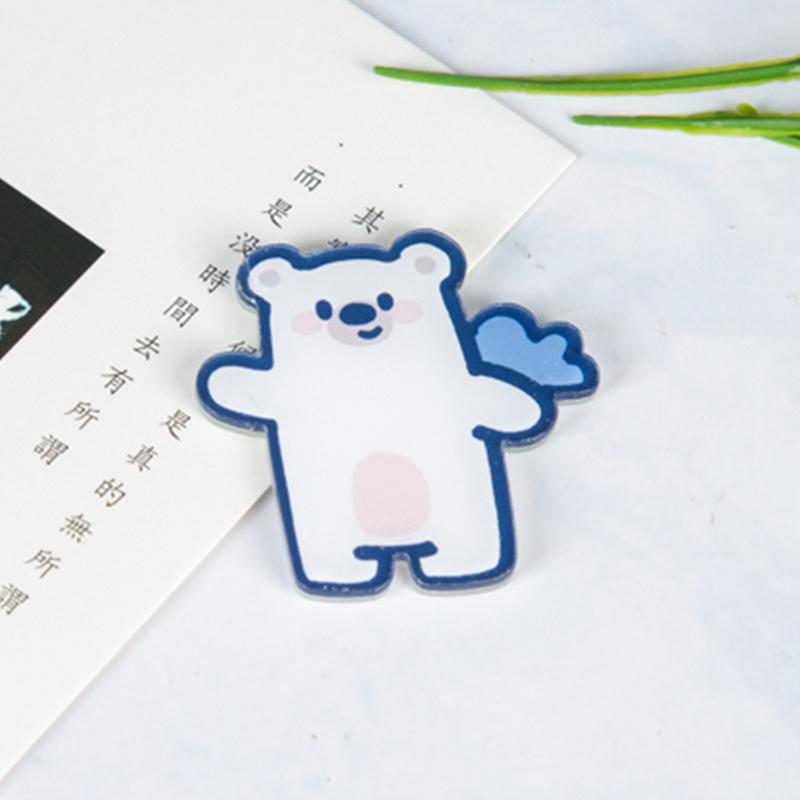 Акриловая брошь в корейском стиле, булавки с героями мультфильмов, аниме, милый персонализированный значок, популярные подарки, корсаж для женщин, ювелирные изделия