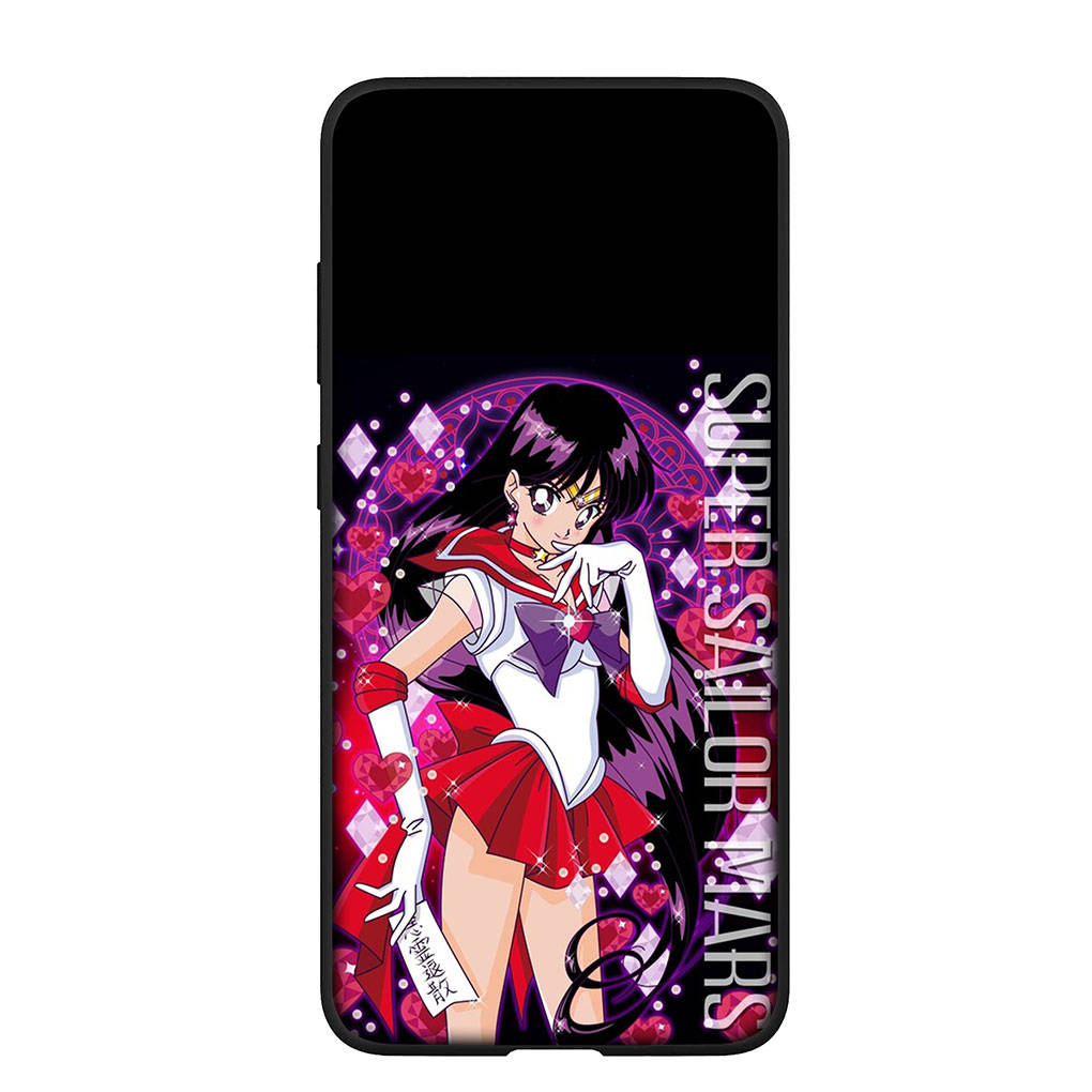 Чехол для телефона для Samsung Galaxy S25 S24 S23 iPhone 16 15 Xiaomi Redmi Note 14 13 12 16E X 11 Pro Max 13C OPPO Moto Huawei Poster Sailor Moon Girl Cover
