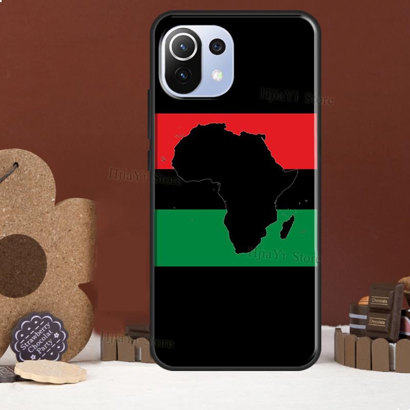 Africa Map Funda For POCO F5 X3 X4 X5 Pro F4 GT C40 F3 Case For Xiaomi 11T 12T Pro 12 X 13 Lite Cover