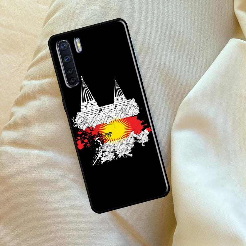 Yazidis Flag Case For Oppo A98 A78 A18 A38 A58 A5 A6 Pro A54 A74 A94 A17 A57 A80 A60 A40 A96 A76 A16 A15