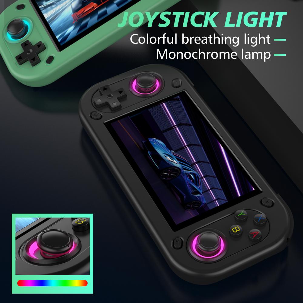 R43S Ретро портативная игровая консоль Система Linux с открытым исходным кодом 4,3-дюймовый IPS экран Портативный карманный видеоплеер