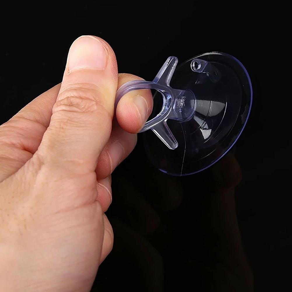 40pcs Suckers 45mm Car Sunshade Suction PVC Cups Clear Rubber Plastic Window Suckers For Car Glass Window