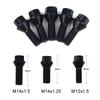 4 шт. колесные болты для BMW E90 E91 E92 E93 3 стиля Авто универсальные гайки шпильки винты M12 x 1.5 M14 x 1.5 M14 x 1.25 черные