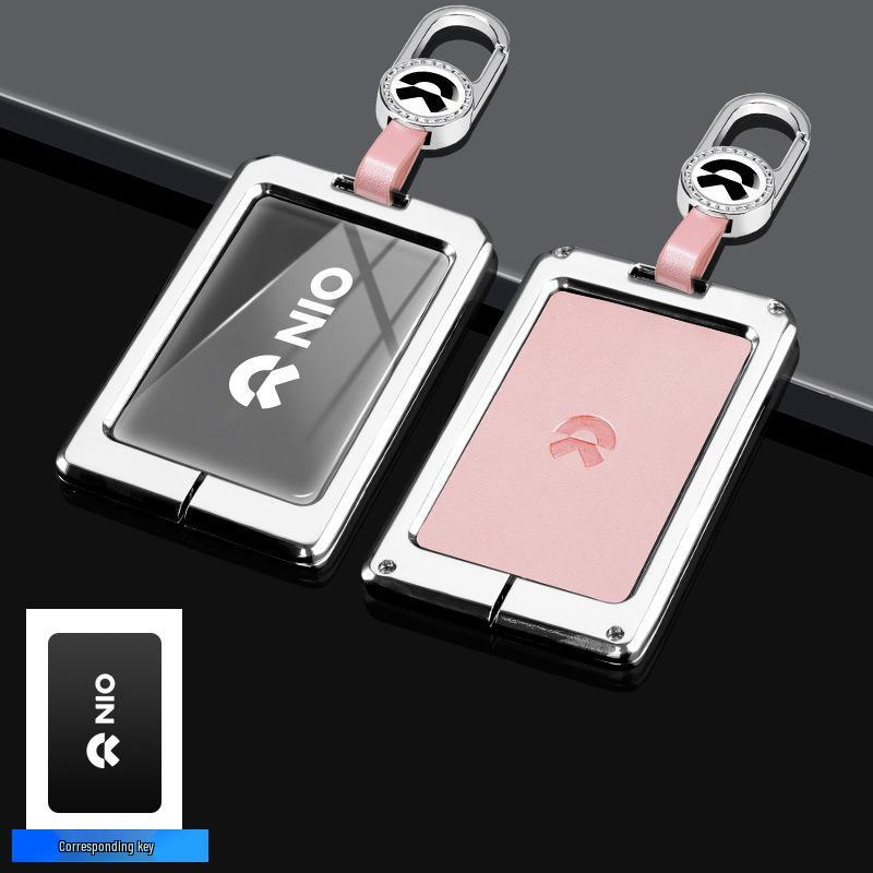 High-End NFC Protective Shell Buckle for NIO ES8/ES6/EC6 Car Key Cards (2023 Model)