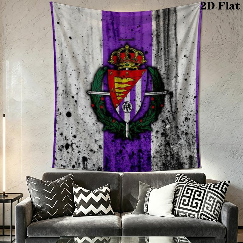 Real Valladolid Wall Tapestry Aesthetic Wall Hanging Printed Fabric Blanket Decorative Tapestries for Bedroom Living Room Home Decor
