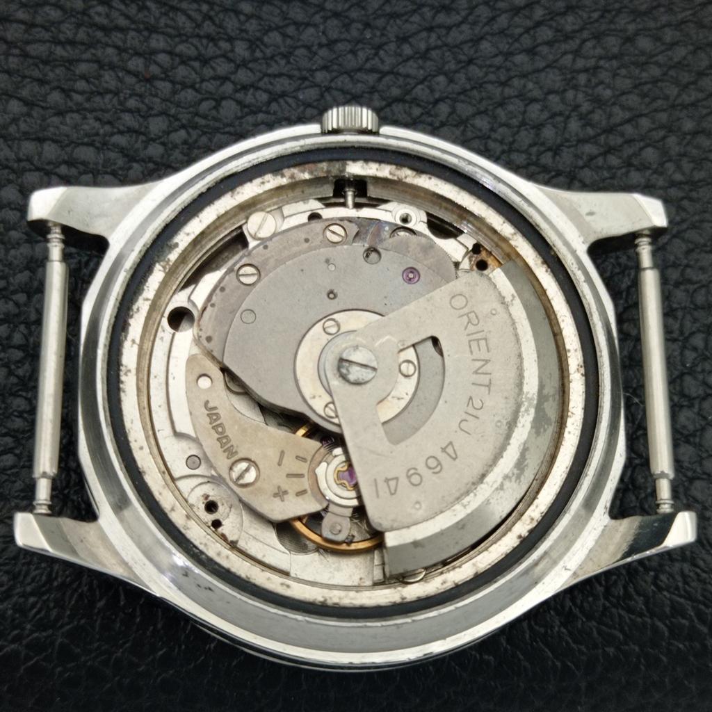 РЕДКИЕ ВИНТАЖНЫЕ АВТОМАТИЧЕСКИЕ ЧАСЫ ORIENT 46941 ЯПОНИЯ МУЖСКИЕ ОРИГИНАЛЬНЫЙ ЦИФЕРБЛАТ a704812-1