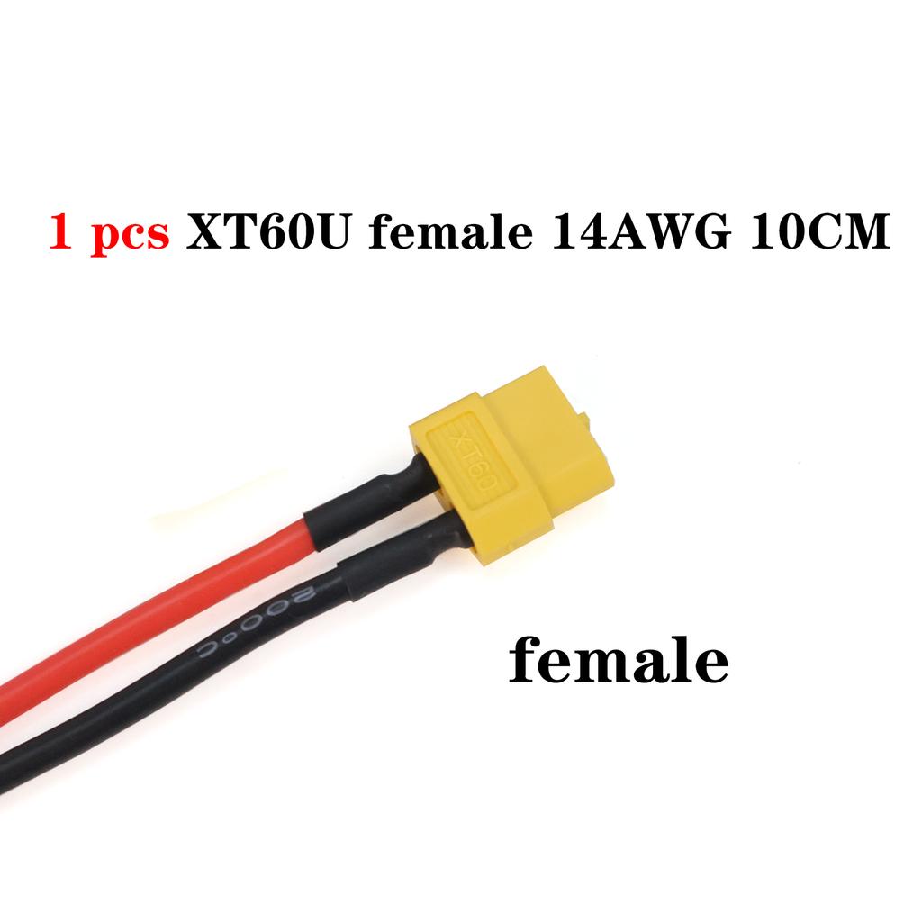 XT60 XT30 XT90 T-образный EC5 Разъем Папа Мама Косичка 10 см 12AWG 14AWG 16AWG Силиконовый Провод для RC Lipo Аккумулятора