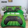 Комплект постельного белья Game Soft Duvet Cover Set Comfoter Bedding Quilt Cover with Pillow Case Set Kids Polyester Bedding Set Queen King Size