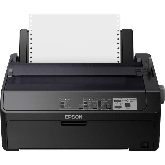 EPSON FX 890IIN Dot Matrix Printer - Monochrome - 240 X 144 Dpi - 9 Pin - Parallel, USB 2.0, LAN