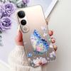 Для Vivo V50 Lite V50 V2427 V2441 Элегантный Цветочный Бабочка Чехол Для Телефона Для Vivo V50 V50lite 5G Мягкий Силиконовый ТПУ Чехлы