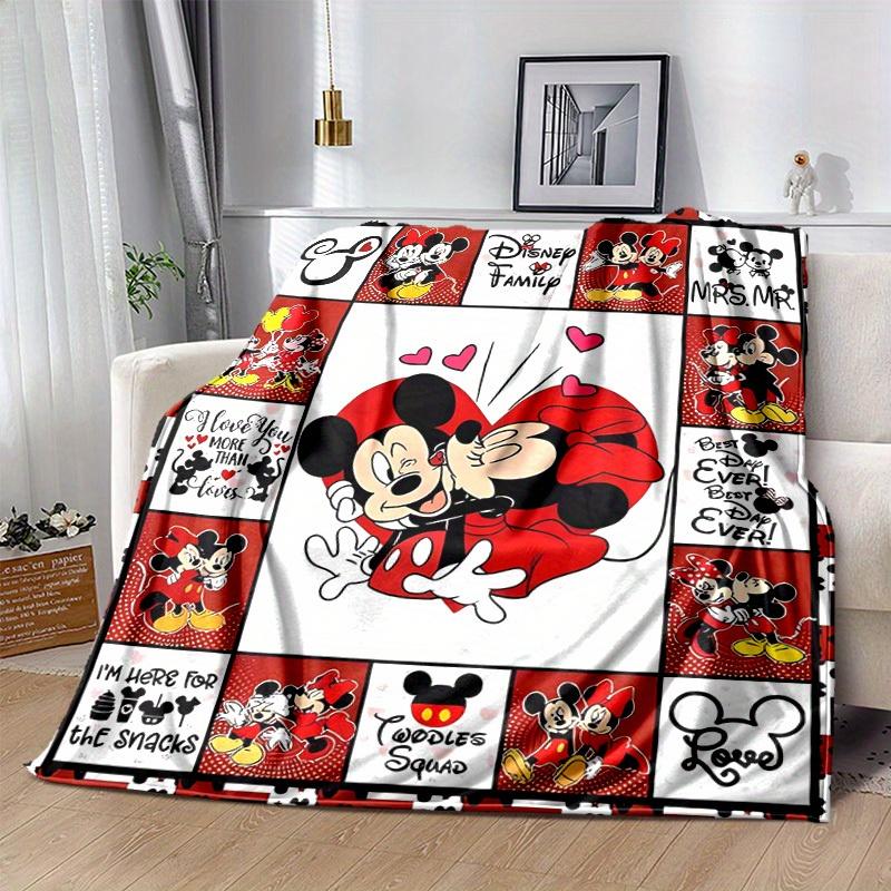1pc, Disney Home Decorative Blanket Perfect Gift for Bedroom, Living Room, Travel, Camping, Car