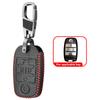 PU Leather Remote Control  Car Key Cover Holder for KIA Sedona Grand Carnival Sorento Shell Fob Key Case Protection Skin