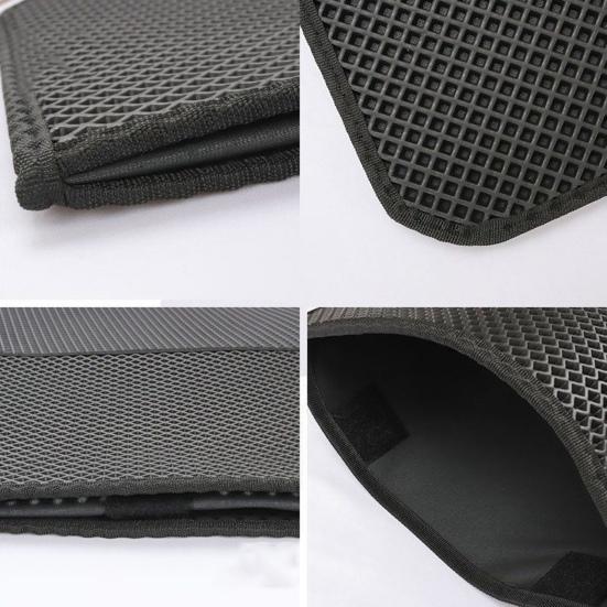 Yousheng Extra Large Cat Titter Mat Double Layer Cat Tighting Mat Non-Slip Waterproof Cat Lotus Mat Scatter Control Pad
