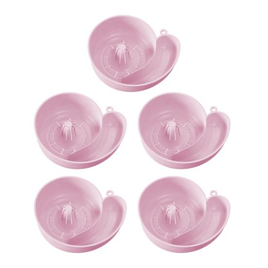 Дренажер в форме улитки Автоматическая мойка для фруктов Спиннер Миска и дуршлаг Многоцелевая корзина для мытья и слива овощей для кухни Ягода Вращающаяся мойка