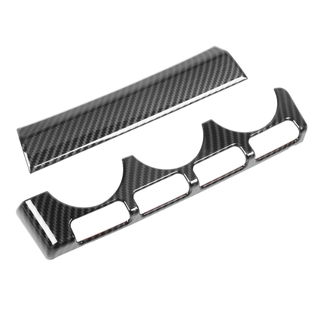 Замена отделки панели управления переключателя переменного тока в стиле углеродного волокна для Subaru BRZ ZN8 ZD8 2022 и далее