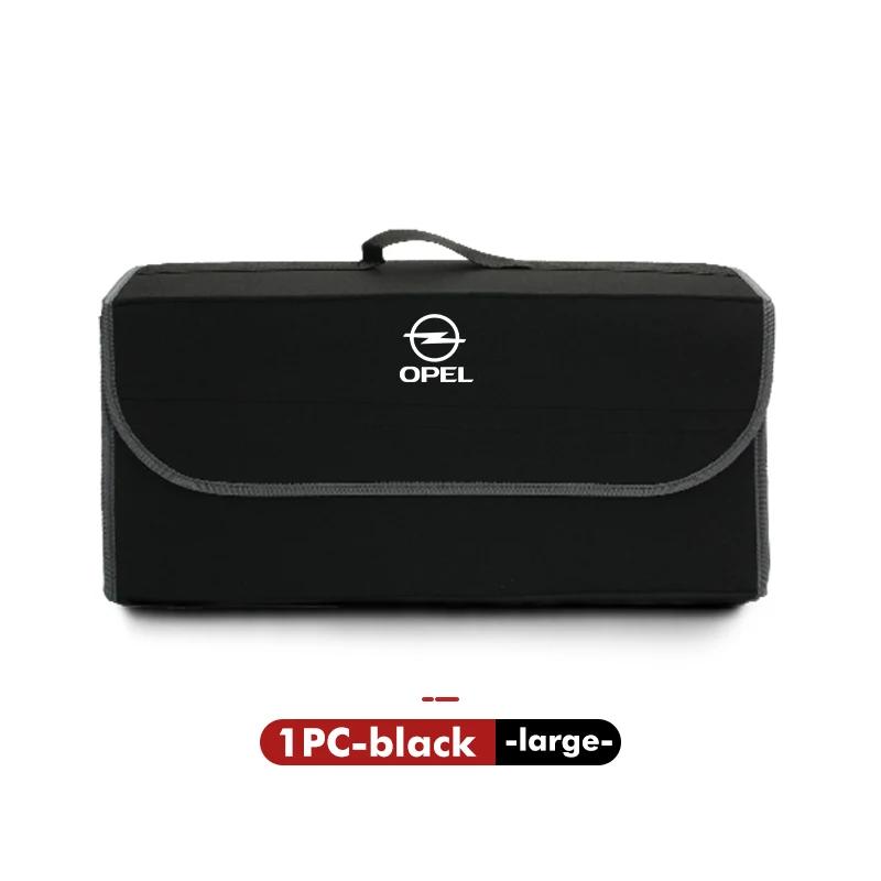 Car Storage Travel Bag Soft Woolen Felt Car Trunk Organizer For Opel Insignia Corsa Zafira Mokka Grandland Antara Ampera DU5