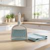 Flexible Mini Dustpan and Brush Set Durable Handheld Sweeping Brush  Small Debris Cleaning