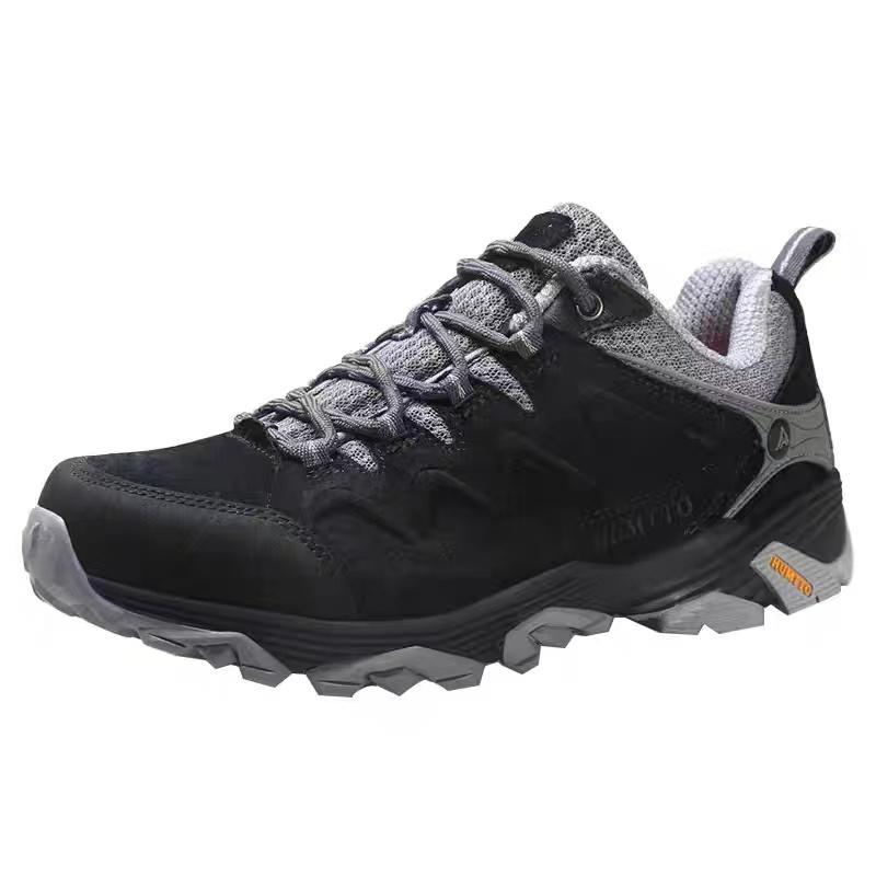 HUMTTO Водонепроницаемая походная обувь для мужчин, дышащие нескользящие кожаные уличные ботинки, осенне-зимние треккинговые кроссовки, мужские