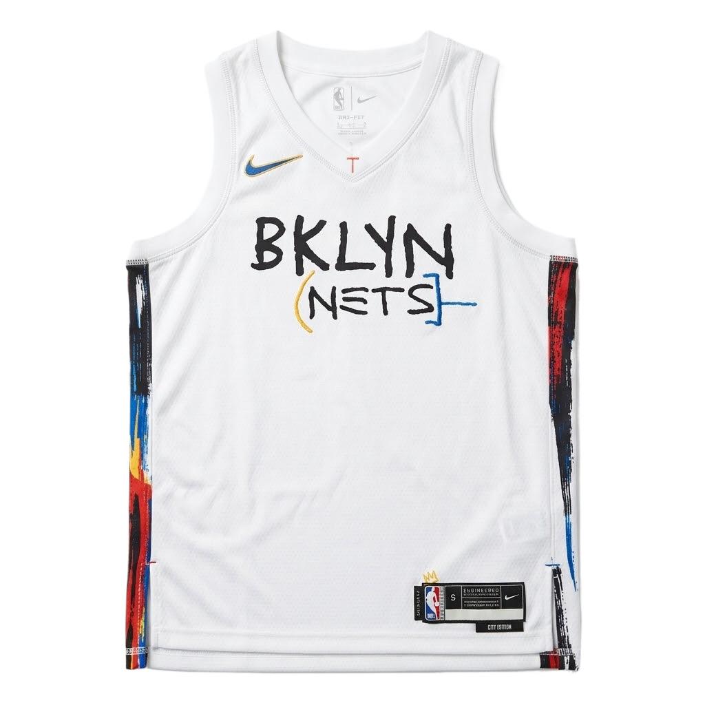 Nike Баскетбольная майка NBA Brooklyn Nets с V-образным вырезом, удобный пуловер, мужская майка 3Z2B7BU8W-NYN