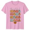 Thankful Mama Unisexs TShirt Groovy Fall Season Thanksgiving Gift
